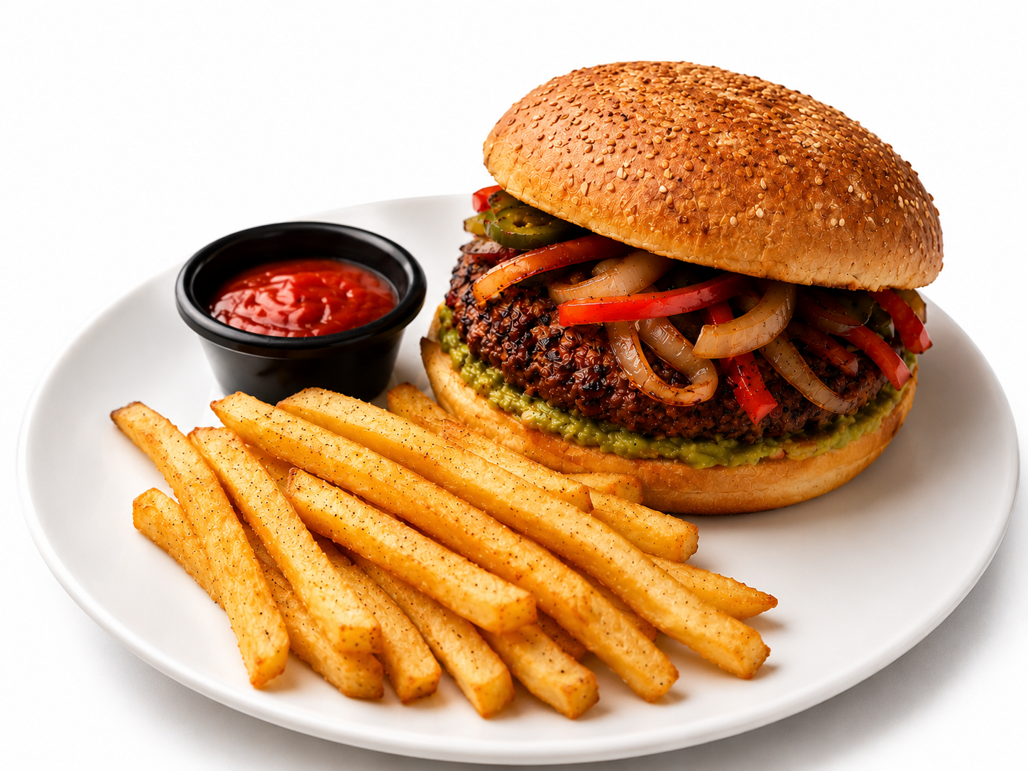 Hamburguesa a la mexicana