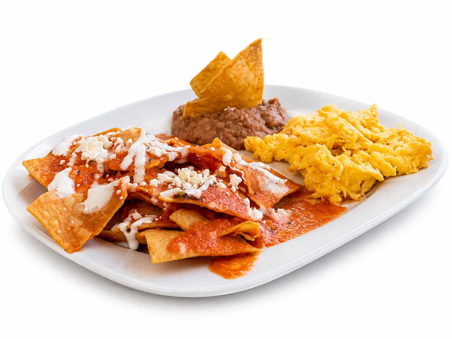 Chilaquiles rojos