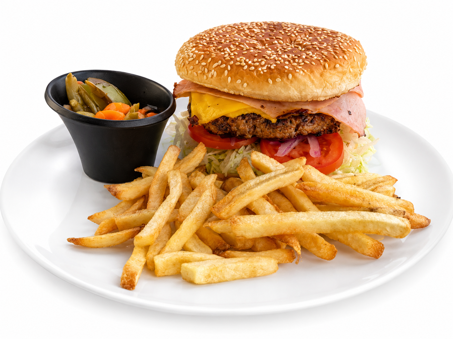 Hamburguesa clásica